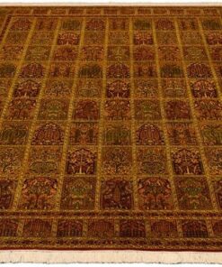 Kashmir Oriental Rug 307 × 217 cm, silk, hand-knotted — view 2