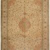 Kashmir Oriental Rug 313 × 221 cm, silk, hand-knotted