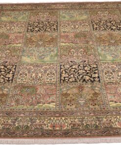Kashmir Oriental Rug 307 × 243 cm, silk, hand-knotted — view 2