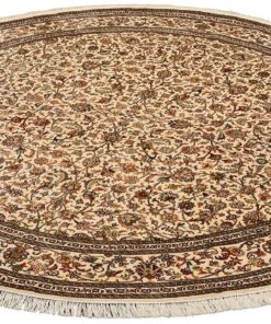 Kashmir Oriental Rug 244 × 244 cm, silk, hand-knotted — view 2