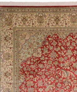 Kashmir Oriental Rug 312 × 245 cm, silk, hand-knotted — view 6
