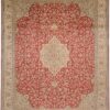 Kashmir Oriental Rug 312 × 245 cm, silk, hand-knotted