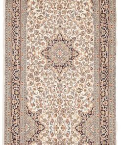 Kashmir Oriental Rug 322 × 78 cm, silk, hand-knotted
