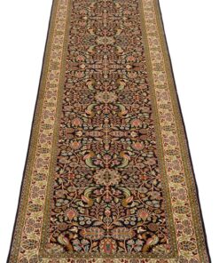 Kashmir Oriental Rug 366 × 79 cm, silk, hand-knotted — view 2
