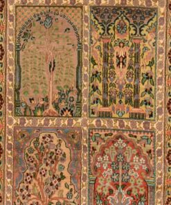Kashmir Oriental Rug 474 × 83 cm, silk, hand-knotted — view 4