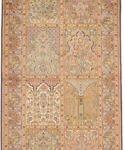 Kashmir Oriental Rug 272 × 94 cm, silk, hand-knotted
