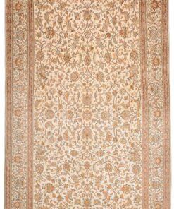 Kashmir Oriental Rug 299 × 180 cm, silk, hand-knotted