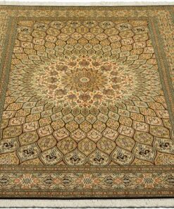 Kashmir Oriental Rug 280 × 131 cm, silk, hand-knotted — view 2
