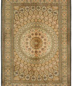 Kashmir Oriental Rug 280 × 131 cm, silk, hand-knotted