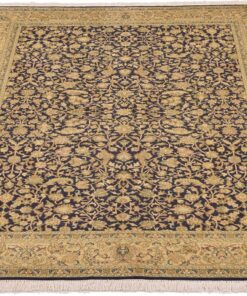 Kashmir Oriental Rug 208 × 154 cm, silk, hand-knotted — view 2