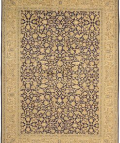 Kashmir Oriental Rug 208 × 154 cm, silk, hand-knotted