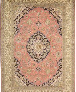 Kashmir Oriental Rug 221 × 154 cm, silk, hand-knotted