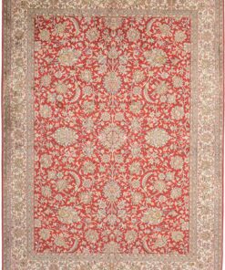 Kashmir Oriental Rug 217 × 157 cm, silk, hand-knotted
