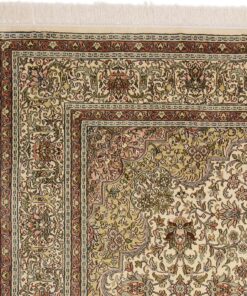 Kashmir Oriental Rug 252 × 169 cm, silk, hand-knotted — view 6