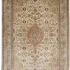 Kashmir Oriental Rug 252 × 169 cm, silk, hand-knotted