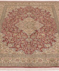 Kashmir Oriental Rug 243 × 170 cm, silk, hand-knotted — view 2