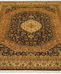 Kashmir Oriental Rug 252 × 171 cm, silk, hand-knotted — view 2