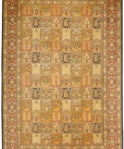 Kashmir Oriental Rug 253 × 172 cm, silk, hand-knotted