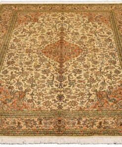 Kashmir Oriental Rug 256 × 172 cm, silk, hand-knotted — view 2
