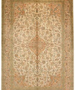 Kashmir Oriental Rug 256 × 172 cm, silk, hand-knotted