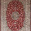 Kashmir Oriental Rug 249 × 173 cm, silk, hand-knotted