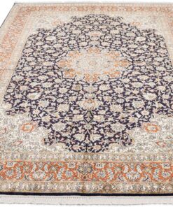 Kashmir Oriental Rug 245 × 175 cm, silk, hand-knotted — view 2