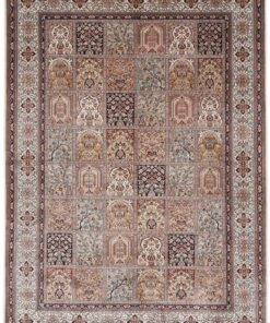 Kashmir Oriental Rug 246 × 175 cm, silk, hand-knotted