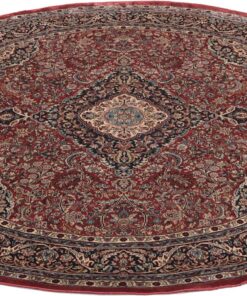Kashmir Oriental Rug 180 × 180 cm, silk, hand-knotted — view 2