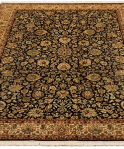 Kashmir Oriental Rug 270 × 182 cm, silk, hand-knotted — view 2