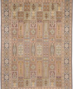Kashmir Oriental Rug 277 × 182 cm, silk, hand-knotted