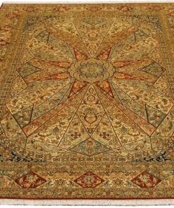 Kashmir Oriental Rug 277 × 184 cm, silk, hand-knotted — view 2