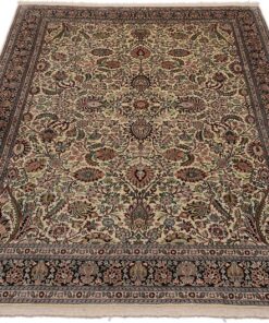 Kashmir Oriental Rug 271 × 185 cm, silk, hand-knotted — view 2