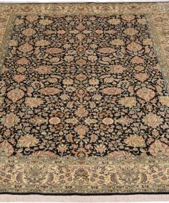 Kashmir Oriental Rug 273 × 185 cm, silk, hand-knotted — view 2