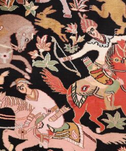 Kashmir Oriental Rug 267 × 186 cm, silk, hand-knotted — view 8