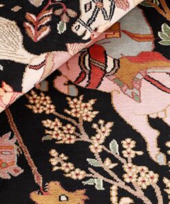 Kashmir Oriental Rug 267 × 186 cm, silk, hand-knotted — view 9