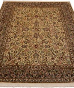 Kashmir Oriental Rug 270 × 187 cm, silk, hand-knotted — view 2
