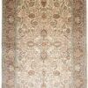 Kashmir Oriental Rug 272 × 188 cm, silk, hand-knotted