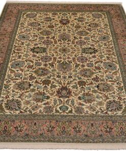 Kashmir Oriental Rug 275 × 188 cm, silk, hand-knotted — view 2