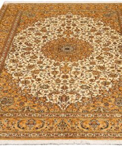 Kashmir Oriental Rug 279 × 188 cm, silk, hand-knotted — view 2