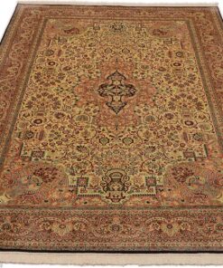 Kashmir Oriental Rug 284 × 188 cm, silk, hand-knotted — view 2