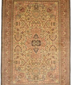 Kashmir Oriental Rug 284 × 188 cm, silk, hand-knotted