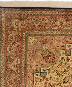 Kashmir Oriental Rug 284 × 188 cm, silk, hand-knotted — view 6