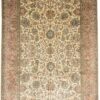 Kashmir Oriental Rug 281 × 193 cm, silk, hand-knotted
