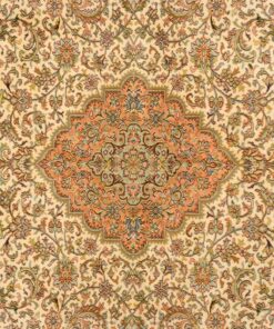 Kashmir Oriental Rug 282 × 197 cm, silk, hand-knotted — view 4