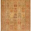 Kashmir Oriental Rug 254 × 199 cm, silk, hand-knotted