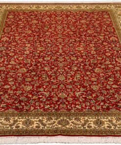 Kashmir Oriental Rug 298 × 199 cm, silk, hand-knotted — view 2