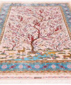 Kashmir Oriental Rug 300 × 200 cm, silk, hand-knotted — view 2