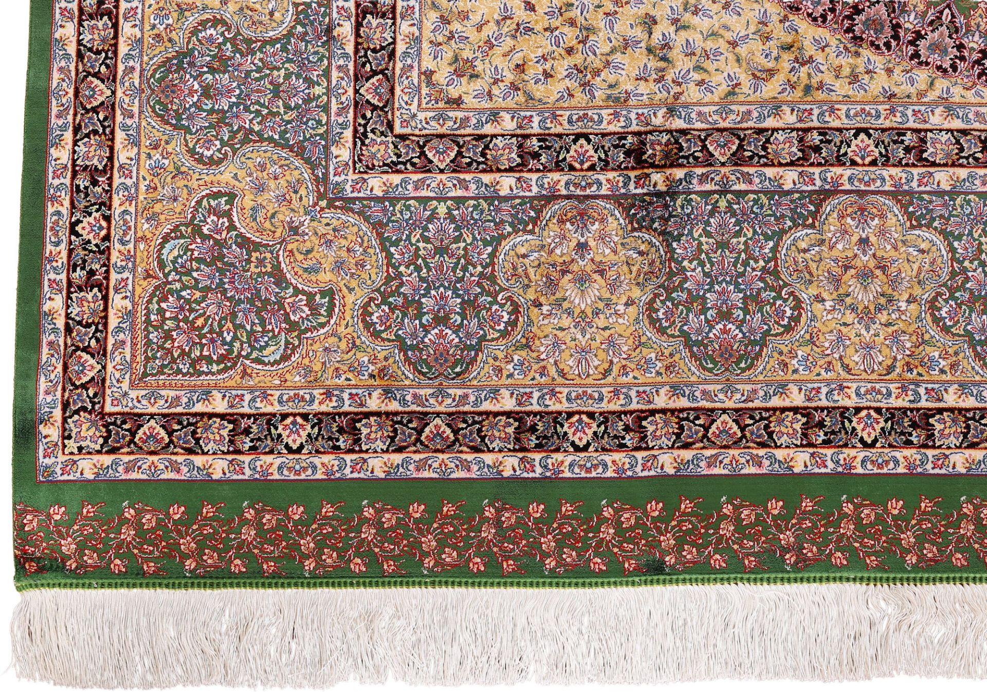 Kashmir Oriental Rug 300 × 200 cm, silk, hand-knotted — view 5