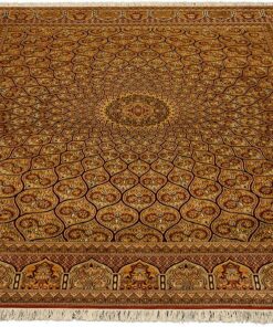 Kashmir Oriental Rug 255 × 204 cm, silk, hand-knotted — view 2