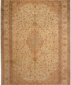 Kashmir Oriental Rug 310 × 213 cm, silk, hand-knotted